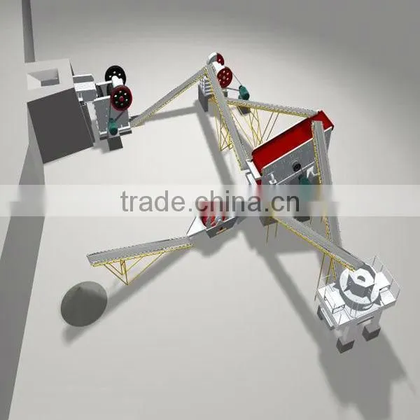 High Efficiency Rubber Flat Belt Conveyor