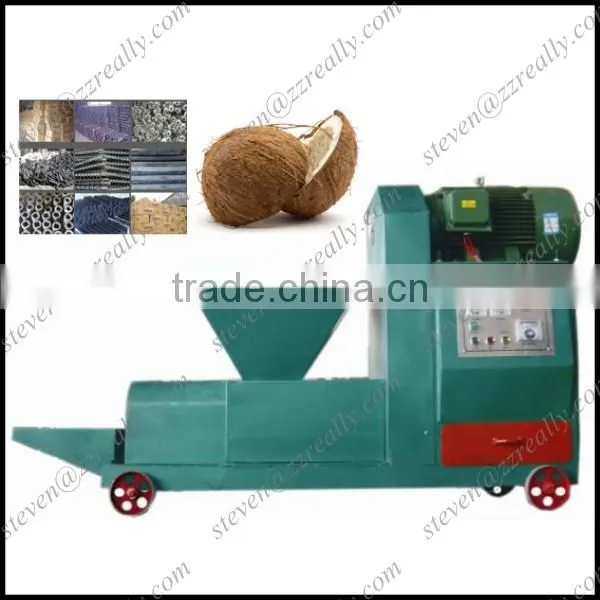 Professional manufacturer coconut shell charcoal machine