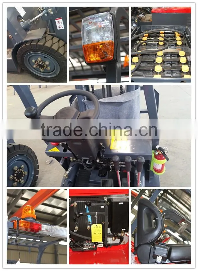 3.0T electric forklift truck with CURTIS control