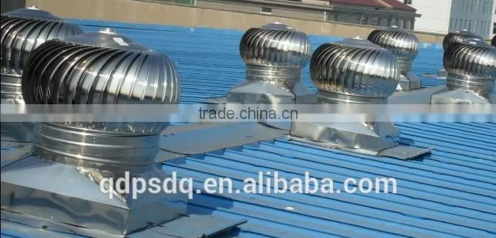 ROOF Stainless steel Wind Driven Turbine Air Ventilator fan
