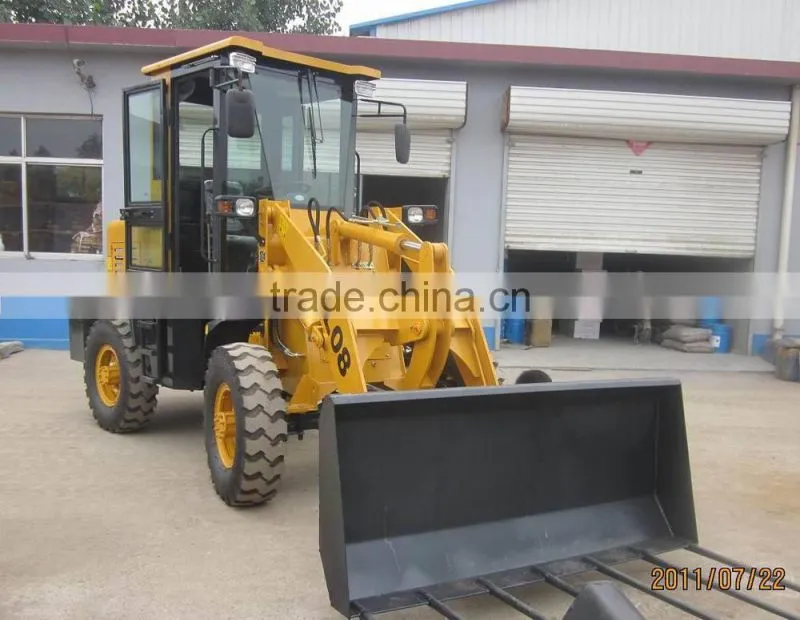 zl08 wheel loader with good quality wheel loader tire pressure