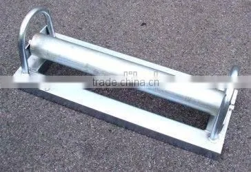 Draw-off Roller Cable Roller With Aluminium Roller Body Length 900 mm Galvanized