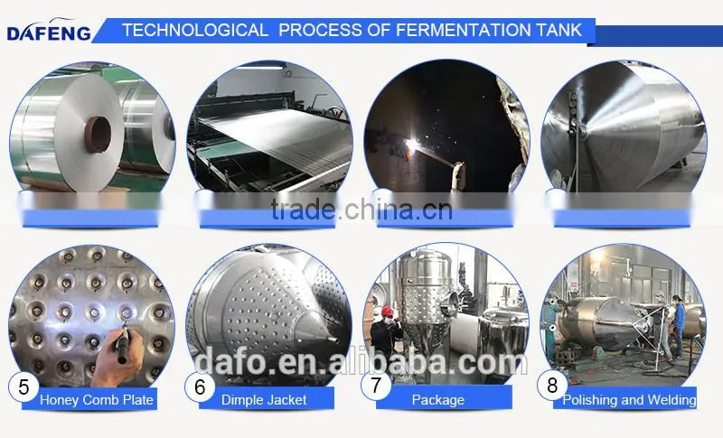 15BBL Glycol Jacketed conical fermenter
