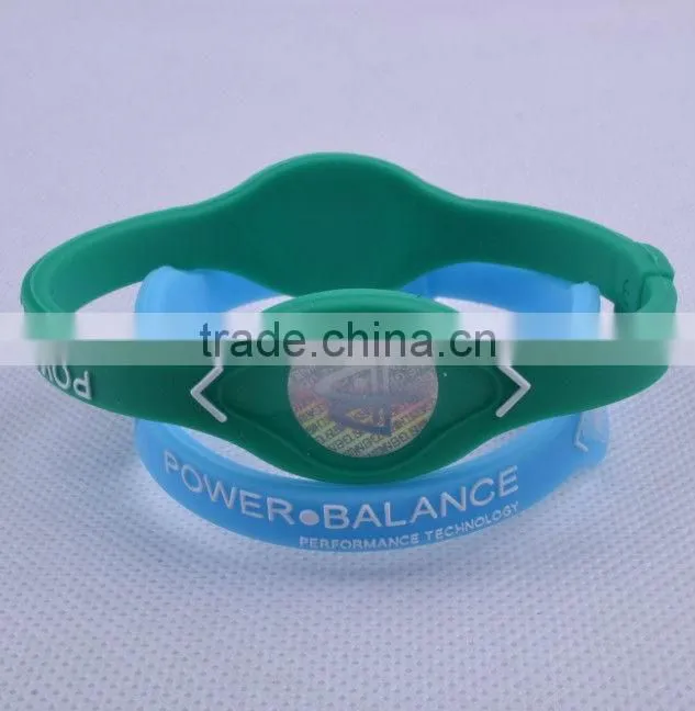 Hot sale!!! Most special promotion gift energy silicon bracelet charms fashion bracelets 2013