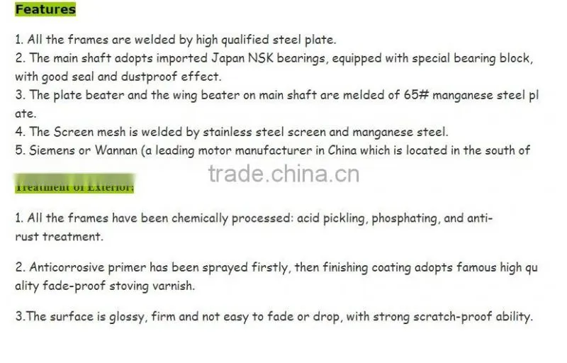 Professional wheat scourer supplier in Alibaba, wheat flour mill machinery price