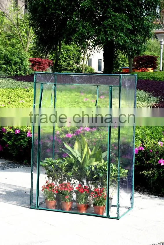 62''H Portable PE Flower Greenhouse