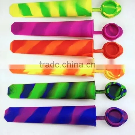 CY173 Silicone popsicles mold ice cream lolly mold ice pop mold maker