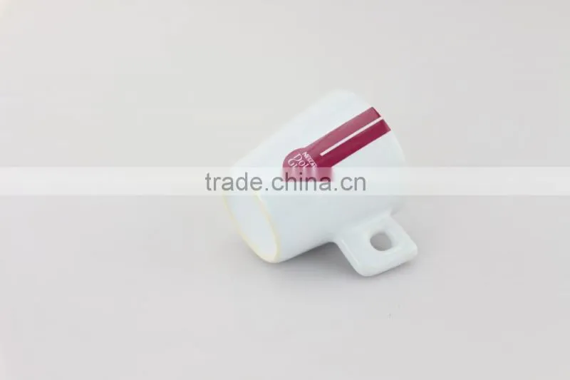 Custom logo wholesale ceramic coffee cup and saucer set