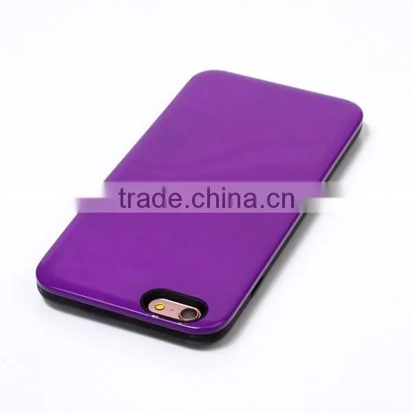 China Factory 2 IN 1 TPU + PC Combo Phone Case for iPhone 6S