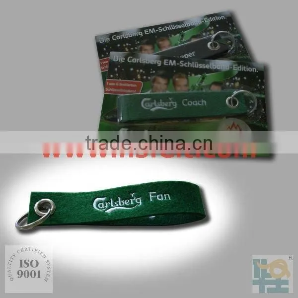 Fashion Custom Wool Felt Keychain