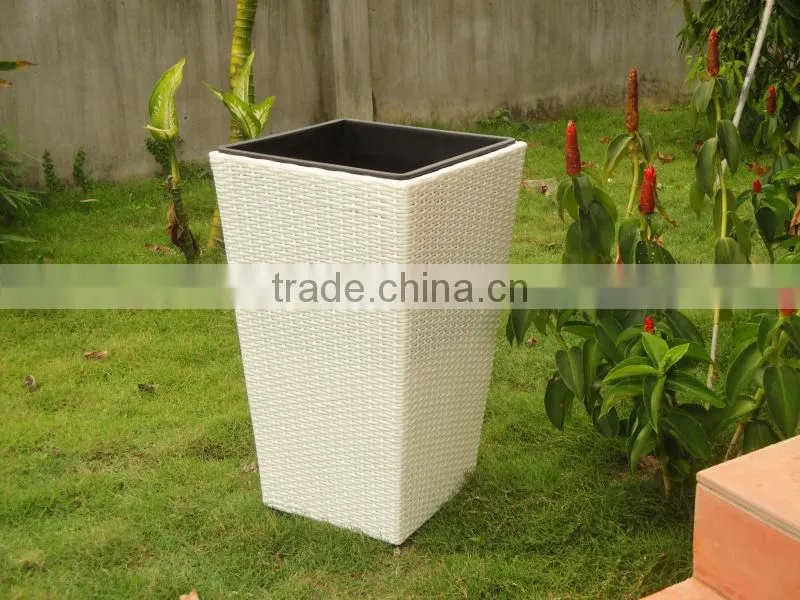 Outdoor Furniture Rattan Flower Basket