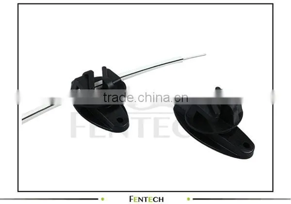 electric fence with pvc post