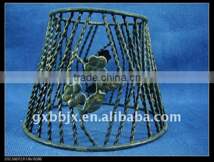 Black metal wire tower stand christmas crafts