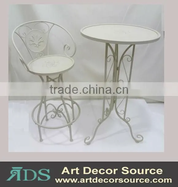 High top bar chair