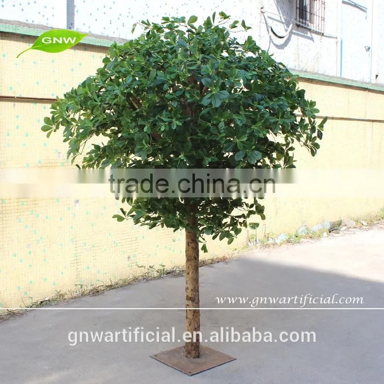 GNW new design reality artificial indoor home decorative artificial tree for wedding garden decoration