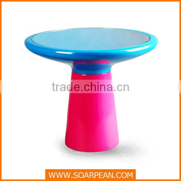 Modern Mushroom Fiberglass Coffee Table