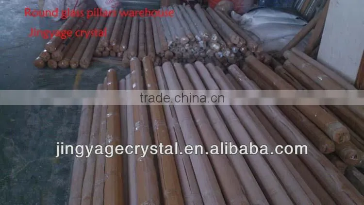 crystal staircase railing