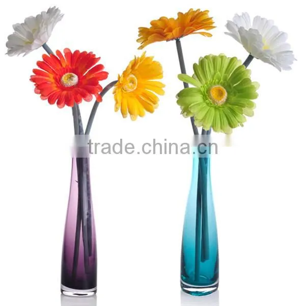 Manufacturer Exquisite handmade colored glass vase