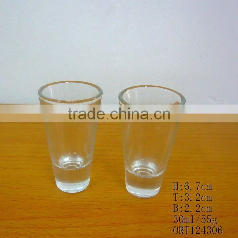 clear shot glass