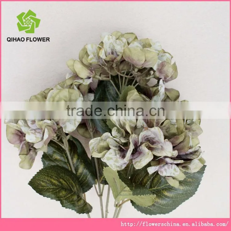 Autumnal hydrangea artificial hydrangea bouquet decorative landscaping hydrangea bouquet