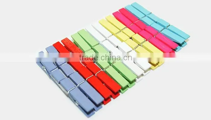 cheap price new style Eco-friendly decorative wooden mini clothes pin