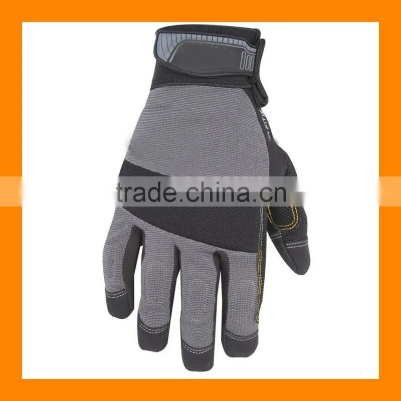 Best Price Custom Leathercraft Workright Handyman Flex Grip Work Gloves Industrial Safety Hand Mechanic Glove