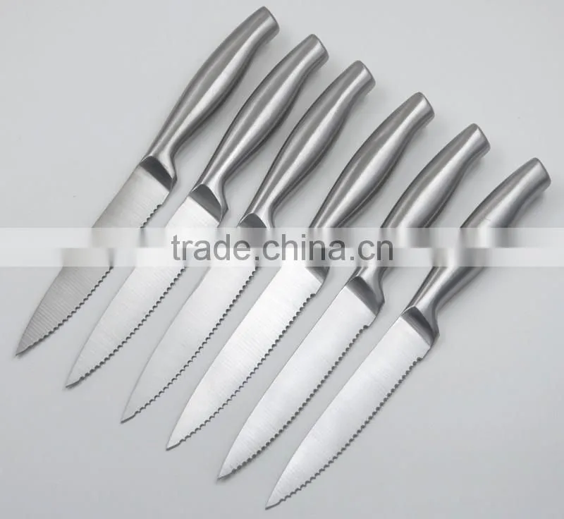 Hollow Handle Steak Knife Set 6PCS