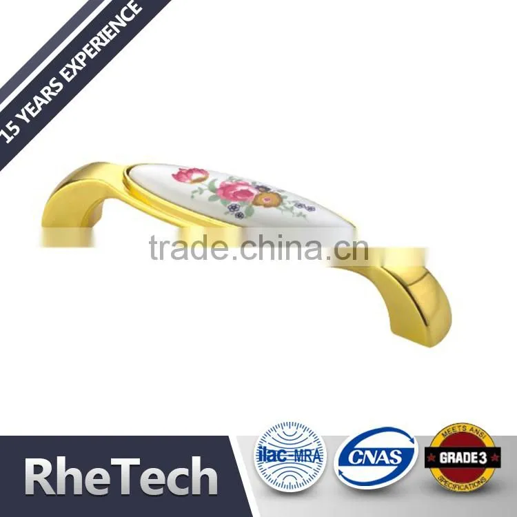 Foshan factory price desk drawer handle ceramic knob ceramic cheap drawer knobs