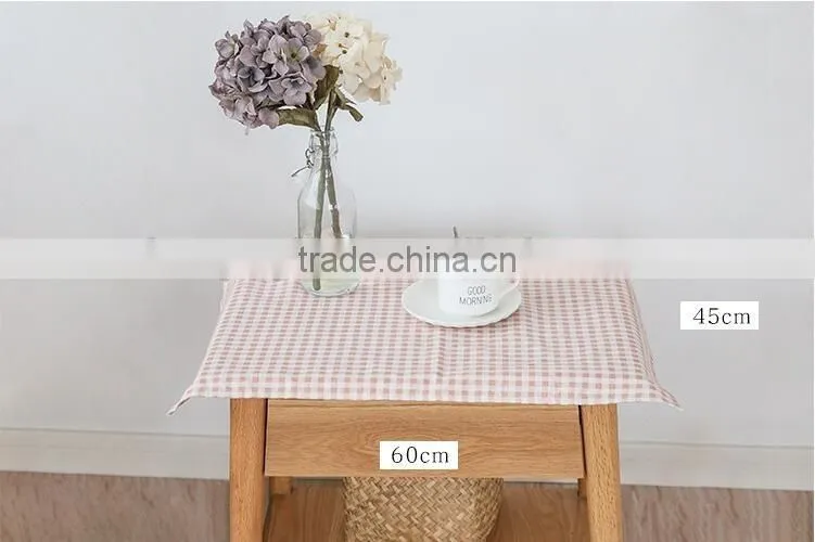Simple Dinner Napkin Serviette Table Napkin Linen Cotton Folding For Home Decoration