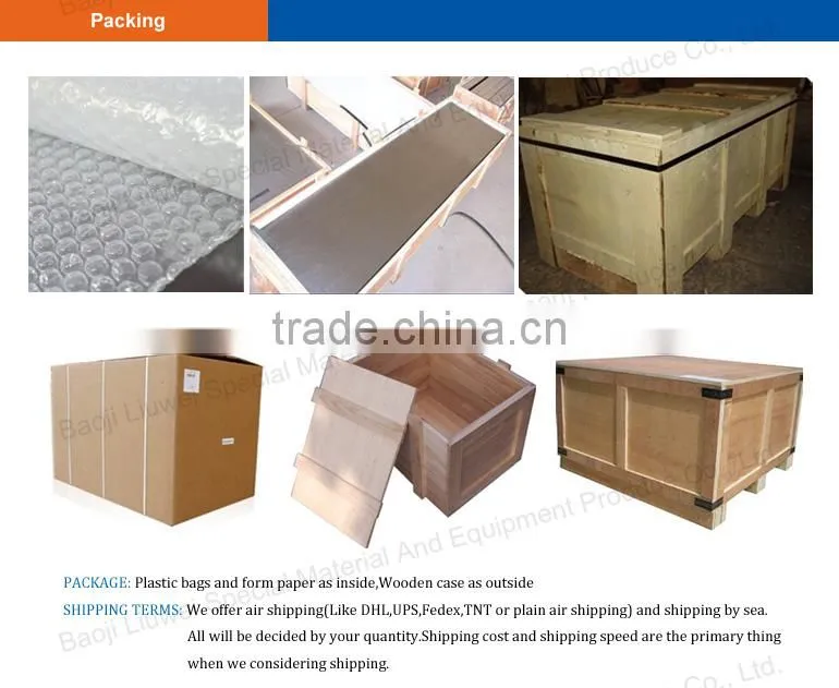 titanium filter separator