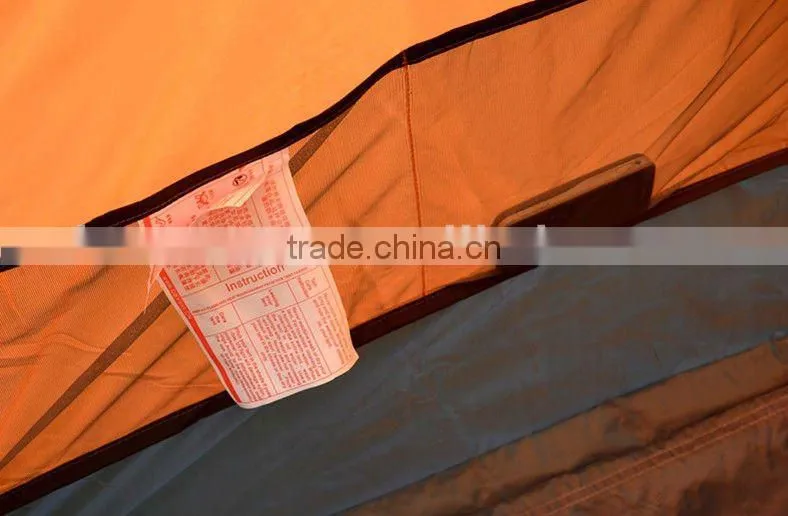 Ultralight portable waterproof dome tents