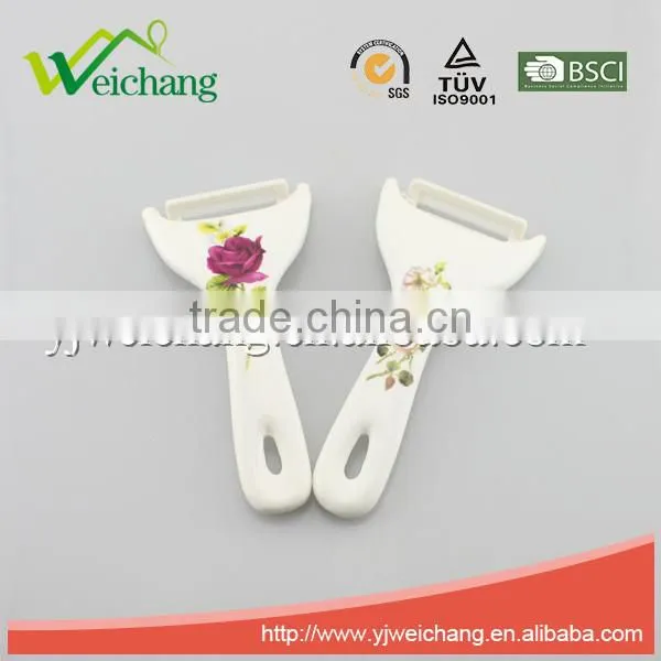 WCJ694 CERAMIC PEELER WITH TPR HANDLE, HIGH QUALITY ,HOT SALE