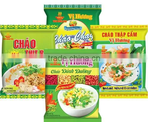 " VI HUONG" Instant Porridge 47g With Meaty Flavour - Thien Huong Food JSC