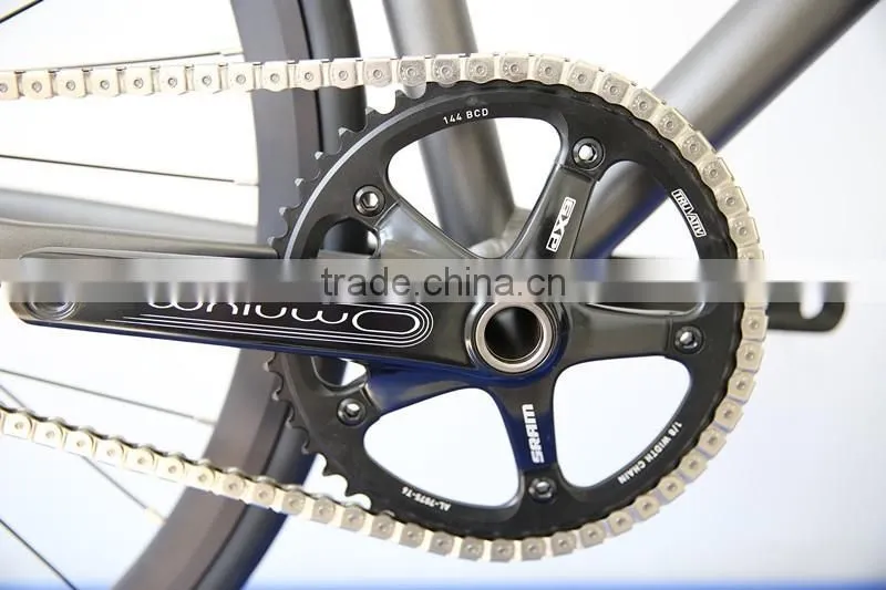 Aluminum fixed gear bike