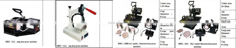Wholesale small hand t-shirt heat press machine
