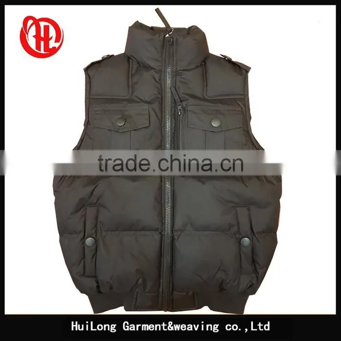 kids winter padded vest children waistcoats wholesale boys' padding vests