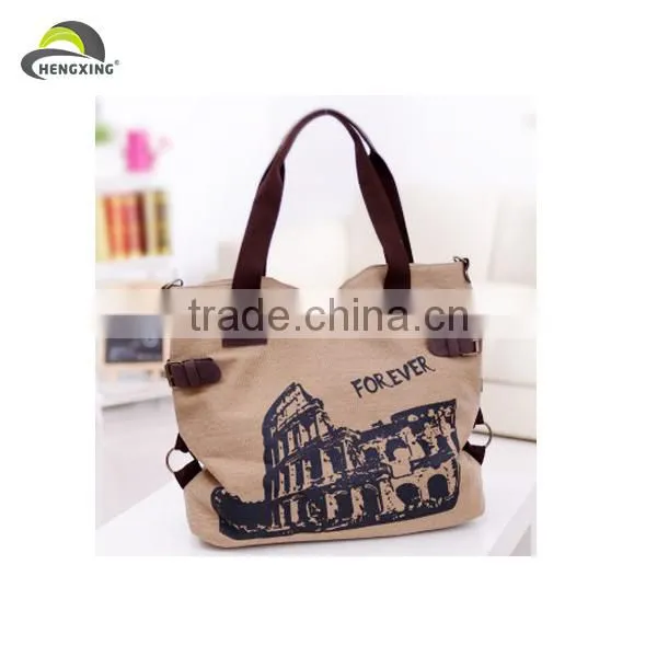 Factory Fashion Canvas Bag for Women in China