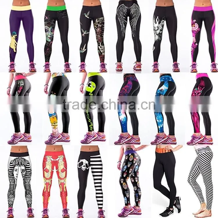 Specialized fashion yoga capri pant, women 3/4 tights