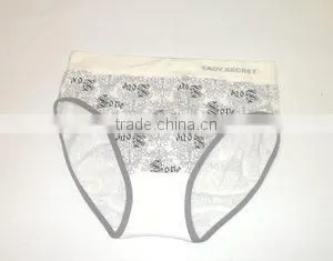 printed seamless ladies underwear boy shorts