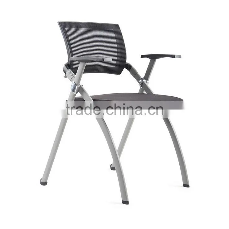 2016 hot selling high quality new design Commercial training chair conference chair tablet chair