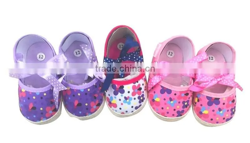 Outdoor antiskid baby girls prewalker shoes