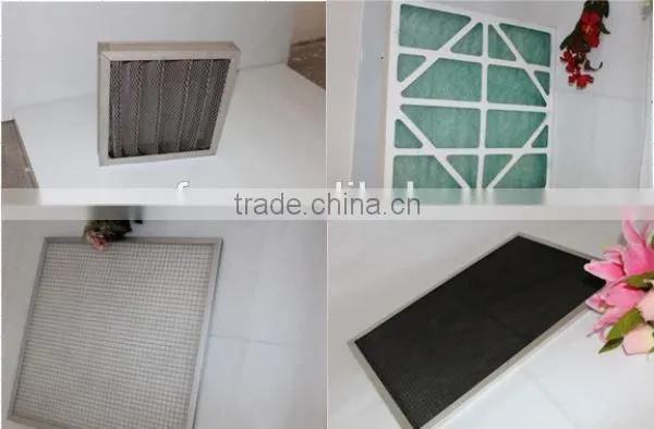 For Chemical industry; Hospital application Odor removal filtration panel g3(EN779) carbon hepa air filter