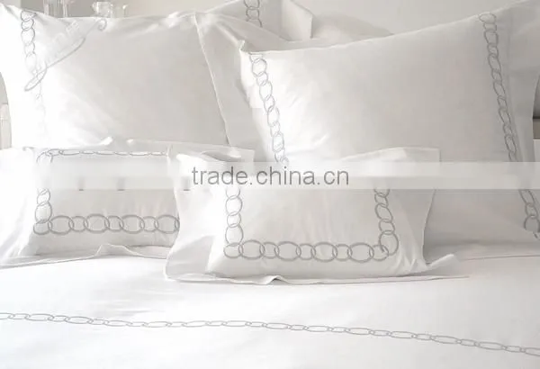 100% cotton sateen 300T hotel bedding set