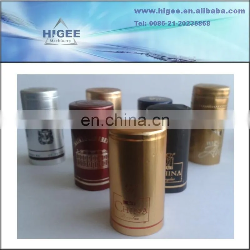 Red Aluminum Plastic Capsule