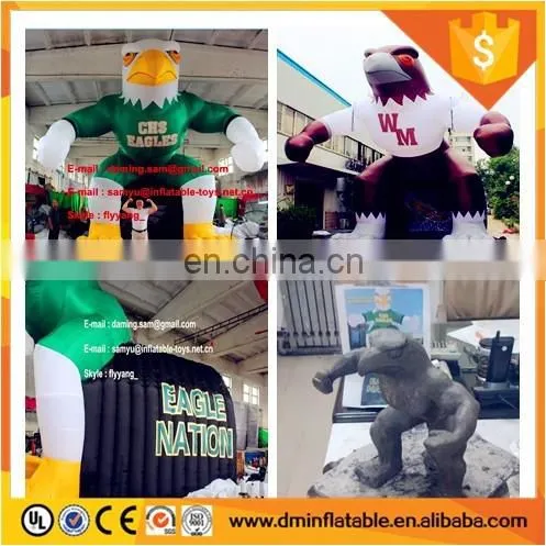 lifely Eagle Head inflatable cartoon tunnels with factory price /inflatable mascot tunnel/inflatable sport tunnel for football