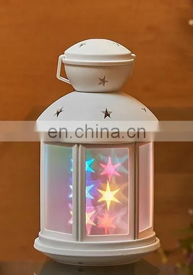 Romantic LED battery night lamp fashion design lantern shape night light
