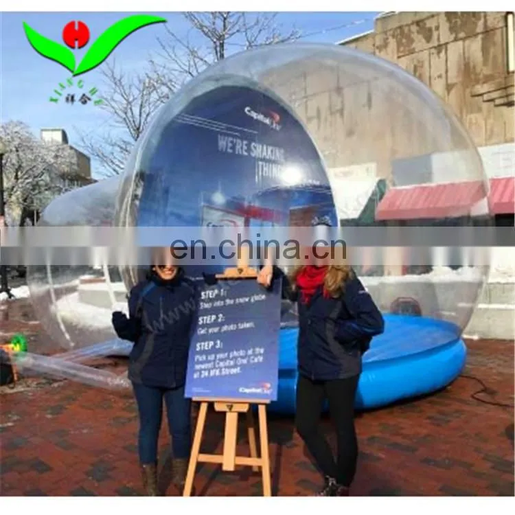 Best PVC inflatable globe ball for store christmas