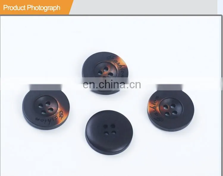 Newest Novelty 4 Holes Ovrecoat Craft Handmade Button BP40547