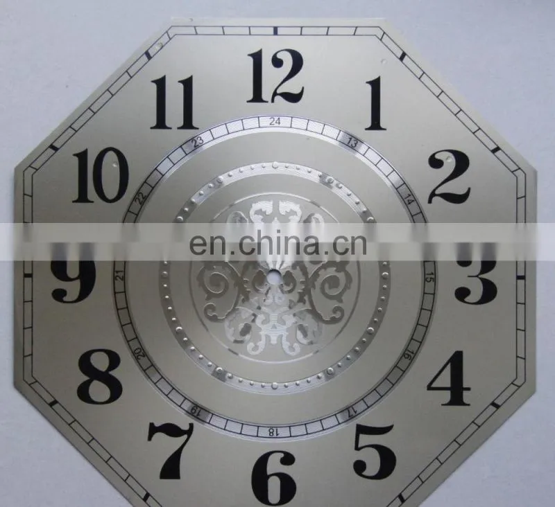 Custom metal polished watch dial for watch