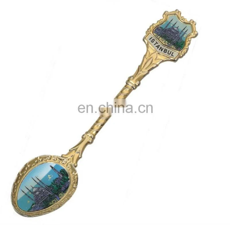 New product engraving tourist souvenir custom souvenir spoon